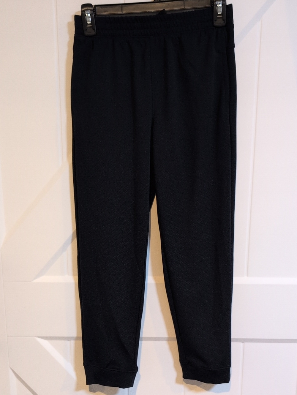 Kid's Blue Elastic Waist Casual Pants